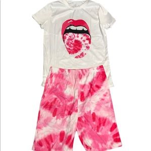 Women’s tie dye set